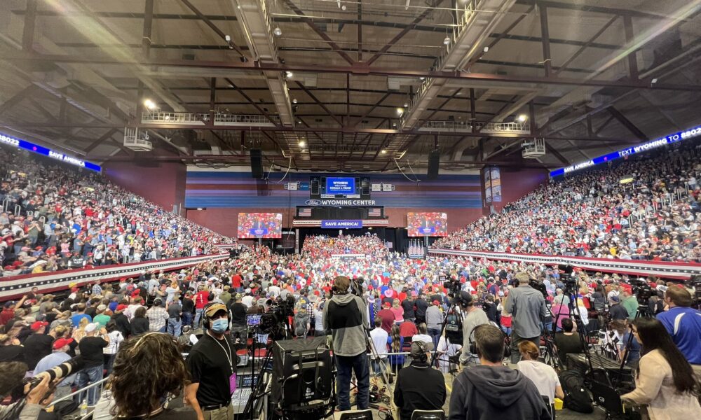 Trump’s Wyoming Rally Was Largest in Wyoming History