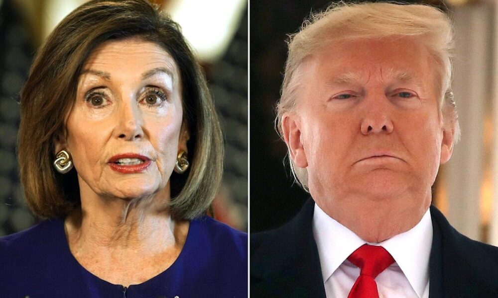 Trump brews trouble for Nancy Pelosi, endorses candidate wanting to ban her from stock market