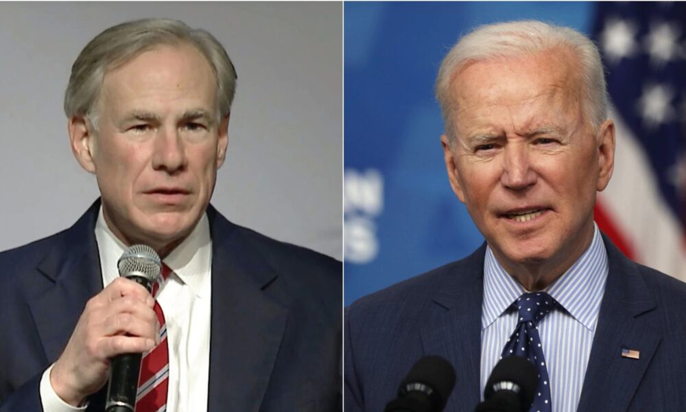 Gov Abbott charges Biden is lying about efforts to stop human smuggling: He campaigned on open borders