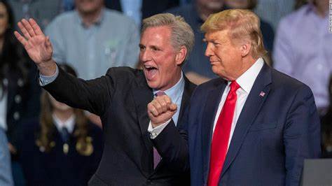 Trump Endorses Kevin McCarthy for Another Term