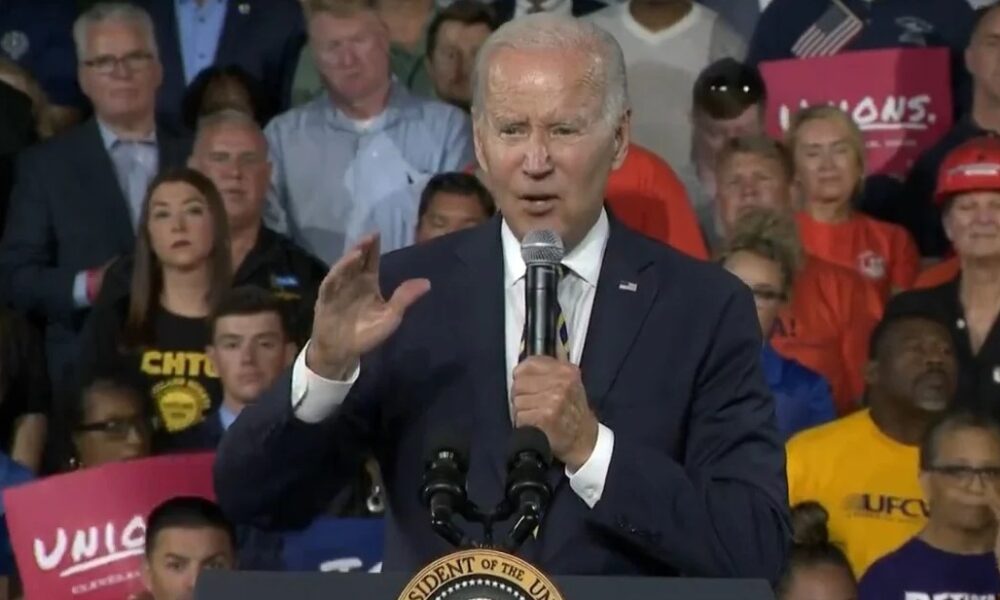 Biden Attacks Trump, Claims Republicans are Blocking His Effort to Lower Gas and Food Prices in Unhinged Ohio Speech (VIDEO)