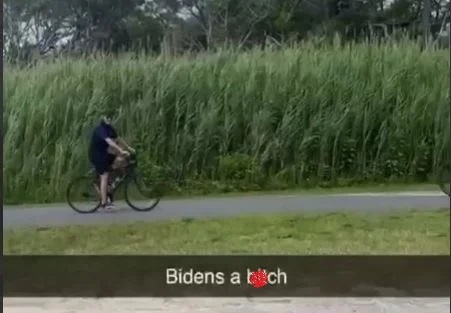 “Hey, Where Your F***ing Training Wheels At?” – Joe Biden Heckled on Bike Ride in Delaware — VIDEO