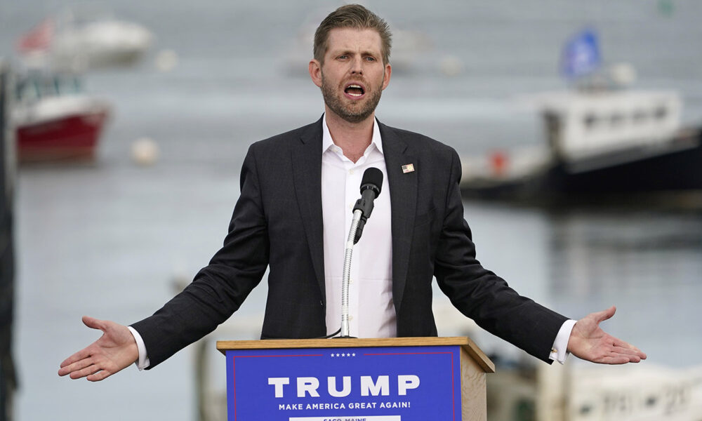 Eric Trump Sounds The Alarm On the FBI’s REFUSAL To ‘Hand Over The Search Warrant’