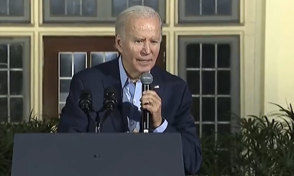 Watch: Biden Snaps at Rally Ahead of Midterms: ‘No More Drilling! There is No More Drilling!’￼